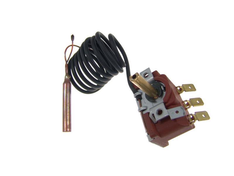 Kapillarthermostat 35-95 °C - KR21 Flansch mit zwei Gewindebohrungen und Erdu