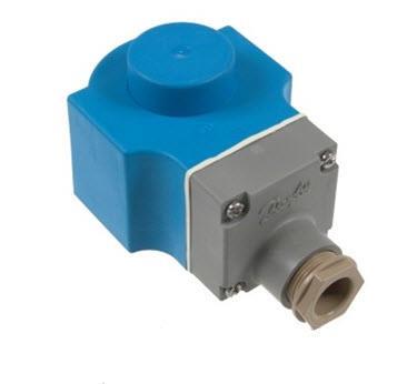 Spule Danfoss EVR 018F6856, für Magnetventile 12V DC, 20 W, IP 67