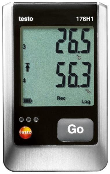 testo 176 H1, 4-Kanal Temperatur- und Feuchtedatenlogger