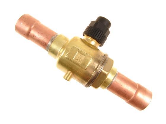 Kugelventil Castel, 35 mm ODS (1.3/8"), Löt, 6590/11, Kv 68 m°/h
