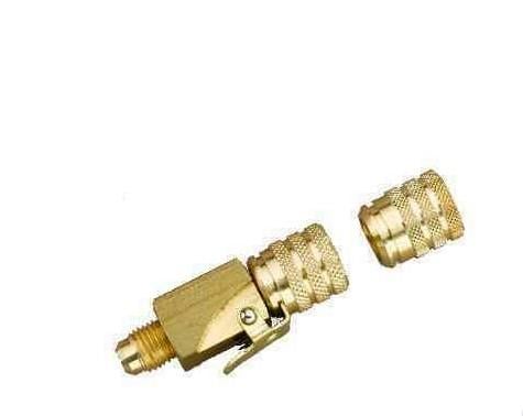 Refco -Schnellkuppl. V35010-410 4676625 gerade mit 2 Muttern, Anschluß 1x1/4"SAE; 1x1/2"-20UNF