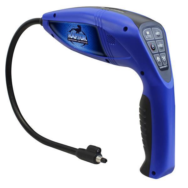 UV-Lecksuchgerät Raptor für FCKW, HFCKW, HFKW inkl. R1234yf, R32 mit Fühler in Koffer, Mastercool 56200