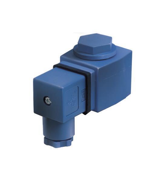 Spule Sanhua für MDF Magnetventile, 220V AC, 12W, IP65, MQ-A0322G-000001 mit Stecker