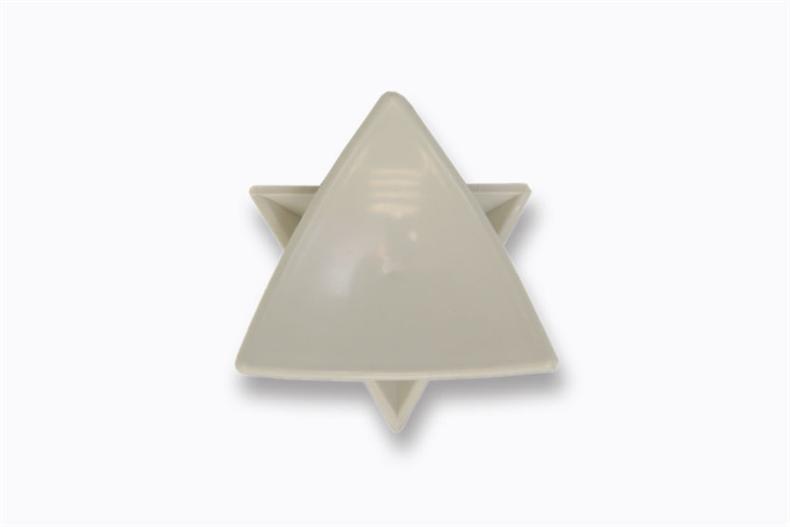 Muschelform für kleine abgerundete Ecke PVC - RAL 9010