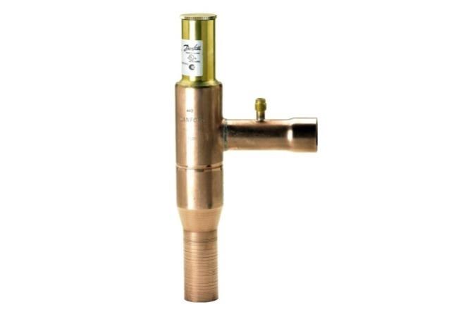 Startregler (Kurbelgehäusedruckregler) Danfoss KVL 28, Löt 28 mm ODF, 034L0051
