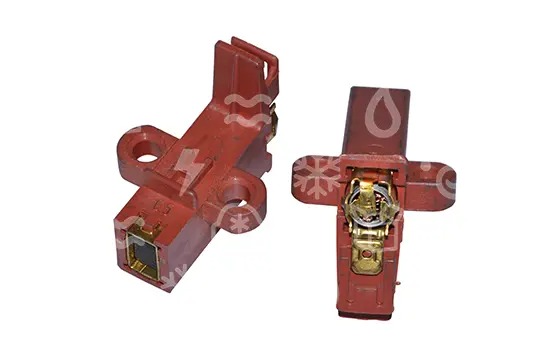 Motorkohlen / Kohlebürsten 6,3 x 11,3 x 29,5 mm, in einem separaten Gehäuse, AMETEK