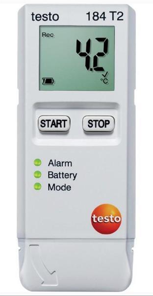 testo 184 T2 USB-Datenlogger, 150 Tage/40000 Messwerte (inkl. Software)