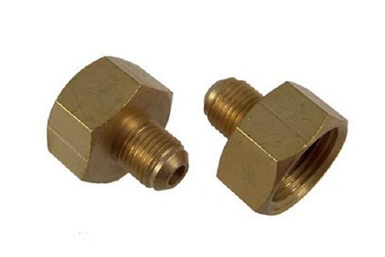 Flaschenadapter für Flaschenventil 5/16" SAE, einschließlich Dichtung