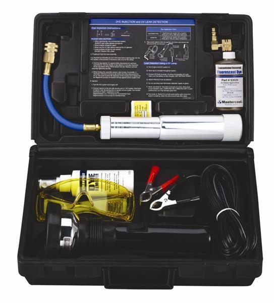 UV Lecksuchtechnik Set-100W/12V schwenkbare UV-Lampe + Pumpe