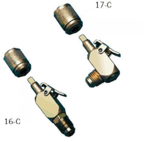 Schnellkupplung blau Niederdruck BP, 3/8"SAE männlich-Anschluss WIGAM AV134-B6 