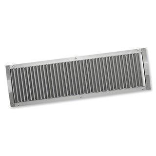 Lüftungsgitter für Rohreinbau Wickelfalzrohr DN 160-400 SGR