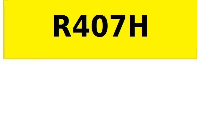 Aufkleber für Kältemittel R407H