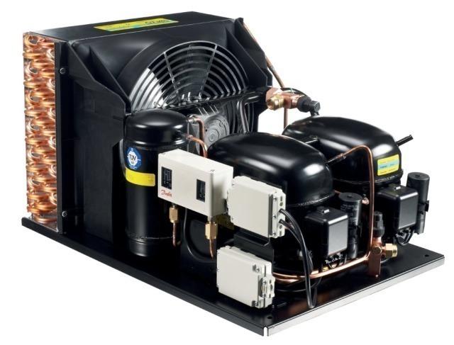 Verflüssigungssatz Danfoss TWIN AGGREGAT SC12/12GXT2, 114G6380, MBP - R134a, 230V