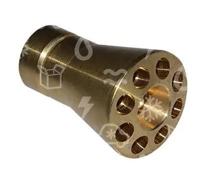 Kältemittelverteiler, Eingang 22 mm ODM, Ausgang 2 x 6 mm ODF