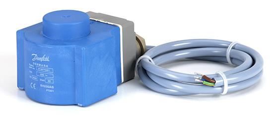 Spule für Magnetventil Danfoss BH230CS, 230V AC 50/60 Hz, mit Kabel, 22W, IP67