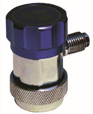 Schnellkupplung blau Niederdruck BP, 3/8"SAE männlich-Anschluss WIGAM AV134-B6 