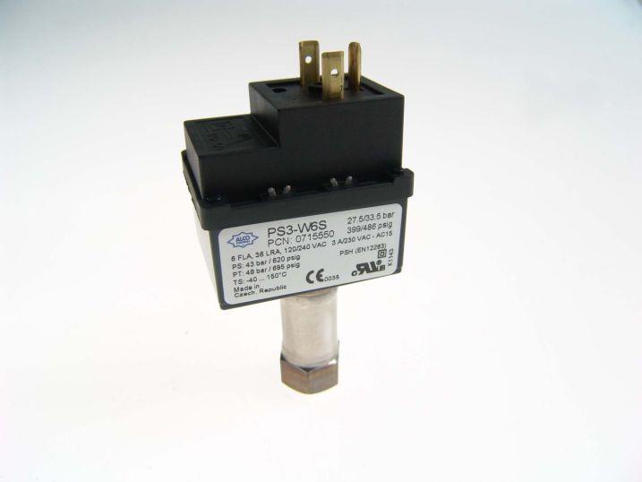 Mini-Druckschalter ALCO Hochdruck, PS3-W6S, 33,5/27,5 bar,  automatische Rückstellung, 0715550