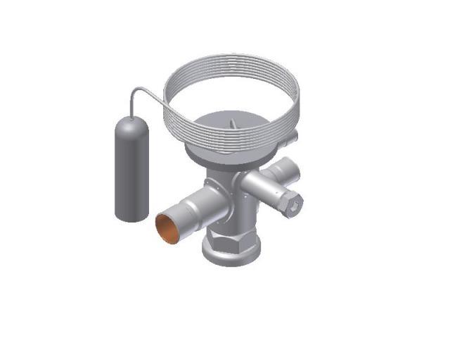 Thermostatisches Expansionsventil Oberteil Danfoss TEZ 5, R407C, ohne MOP 