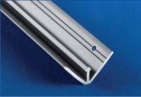 Schienenanker PVC, L = 4 m, schwarz