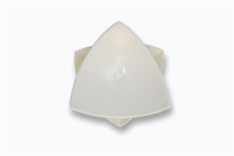 Muschelform Medium Modell - PVC - RAL9002