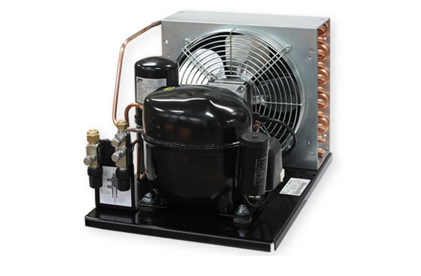 Aspera Aggregat UNEK6213GK-2C vollhermetischer Verflüssigungssatz MBP R404A 230V