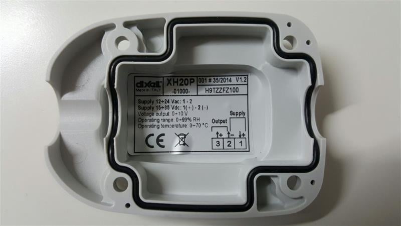 Feuchtefühler Dixell / Copeland XH 20P - 01000, 0-10Vdc