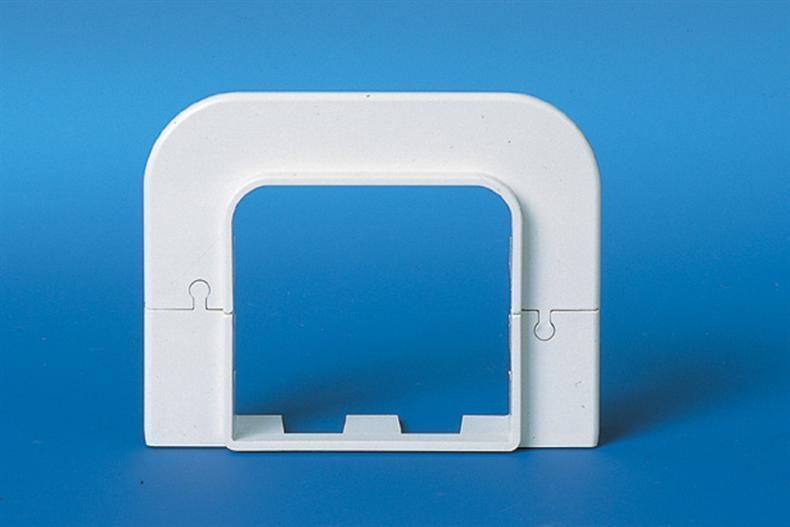 Airco-Duct Deckendurchführung 70 mm - RAL9002
