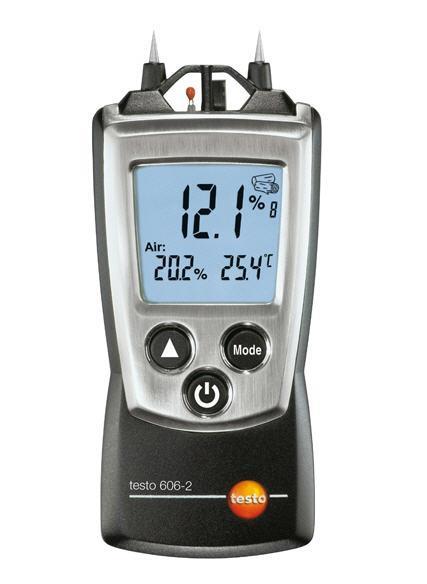testo 606-2, Holz- und Materialfeuchte-Messgerät mit Feuchte-Messung