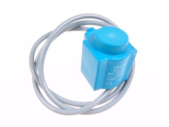Spule Danfoss EVR 018F6282 für Magnetventile, 220 - 230V, 50/60 Hz, 10W, IP67, Kabel