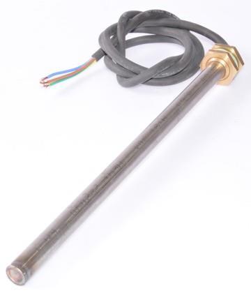 Heizkörper 350 W, 240 V, d=12 mm, l = 245 mm, AISI316L