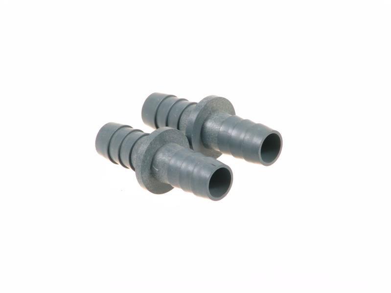 Ablaufschlauch Kupplung 17 x 17 mm, Doppeltülle, Kunststoff
