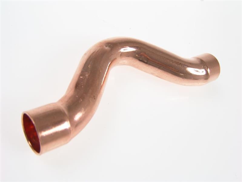 Kupfer Überbogen i/i 18 mm
