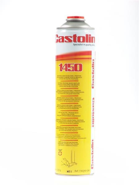 Füllung TURBOSET - PROPAN - BUTAN (1450, CASTOLIN ), 380 ml