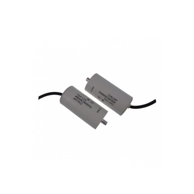 Kondensator SC1161, 1,5 UF, 450 V, d = 30X57 mm, (Kabel + Schraube)