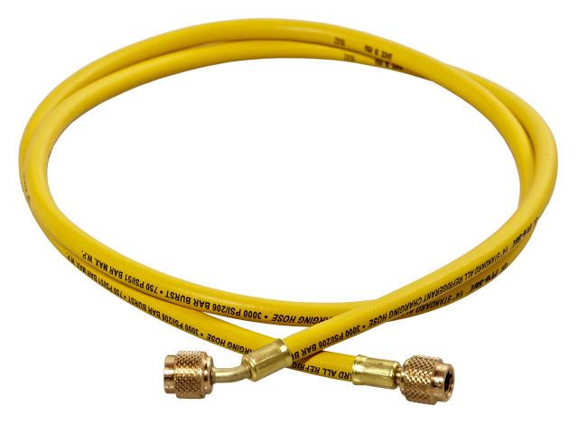 CPS Füllschlauch HP6YE KV Gelb mit Kugelventil 1800mm CPS, CPS Füllschlauch HS6Y Gelb 1800mm 1/4" SAE