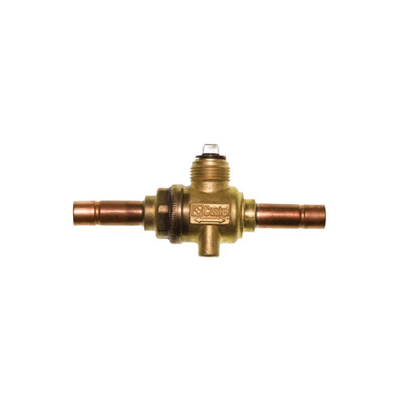 Kugelventil Castel 6590/M6, 6 mm ODS Löt