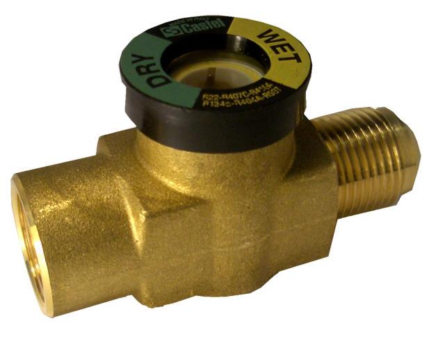 Schauglas Castel 3950/33, 3/8" SAE innen und außen, Bördelanschlüsse