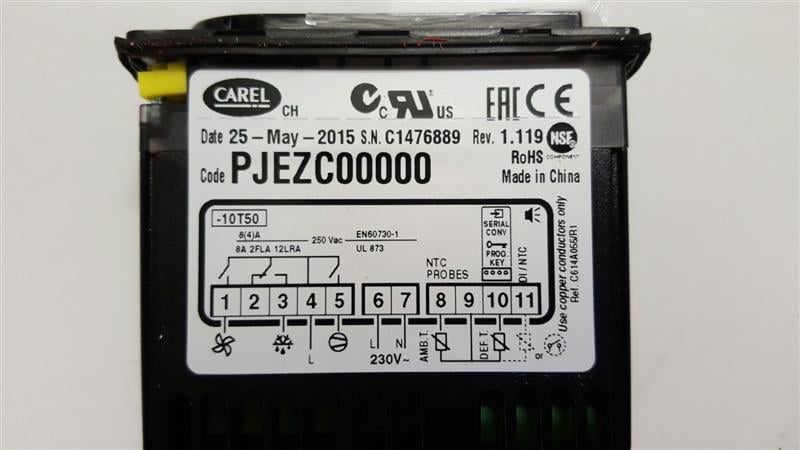 Kühlstellenregler CAREL EASY PJEZC00000, 230V