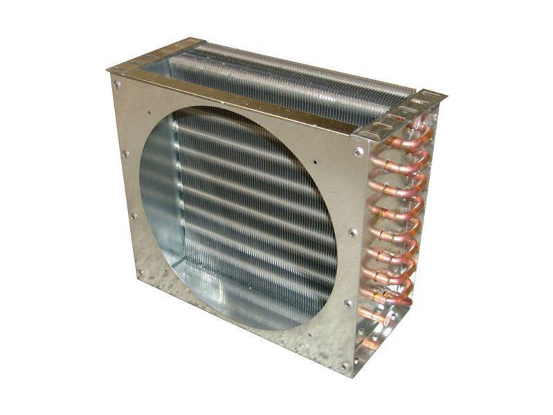 RTV Kondensator (ohne Lüfter) KT0860, 0,86 kW, 273x130x230 mm, empfohlener Lüfter 1x200 mm