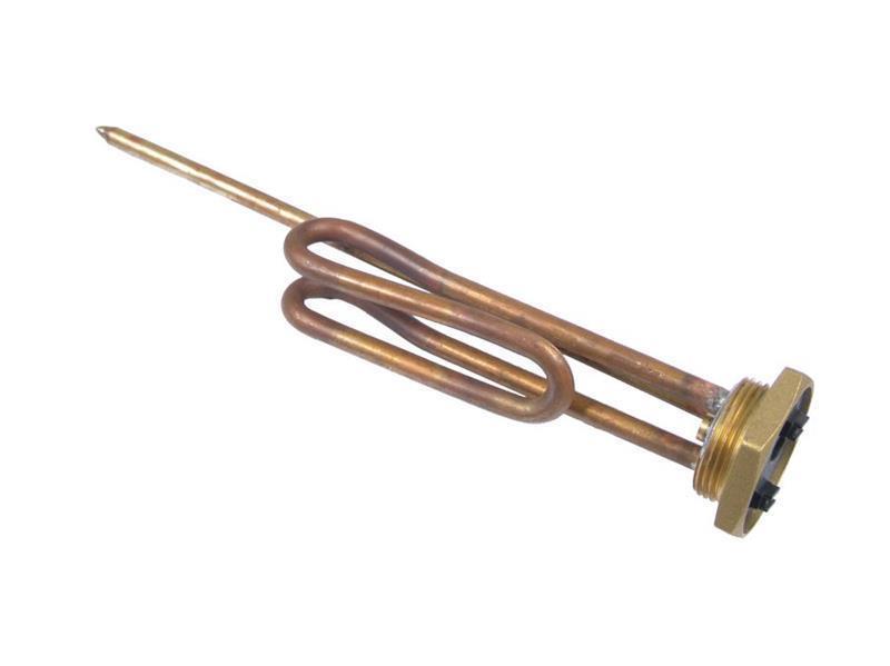 Heizkörper GENERAL 1500 W, 230V, Einphasig, 1 Kupferrohr mit Sechskantnapfflansch