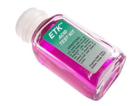 Säuretest für Esteröl (POE) Parker ETK