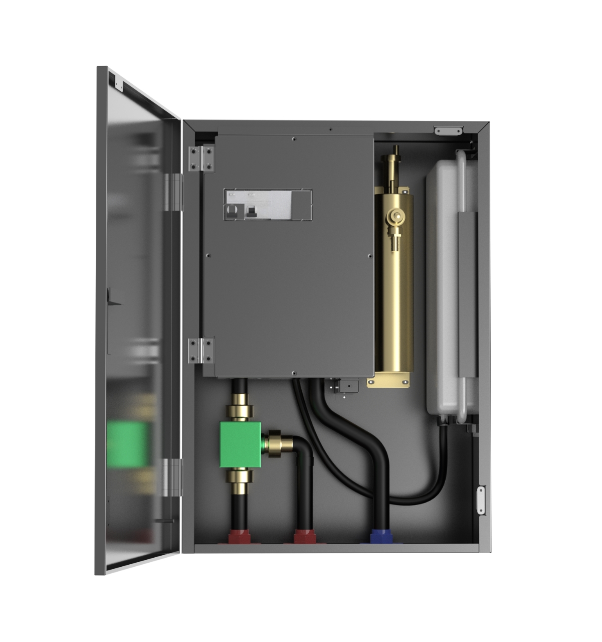 Hydrobox für Decarbonize Wärmepumpe Eco 50 und Eco 60, dreiphasig
