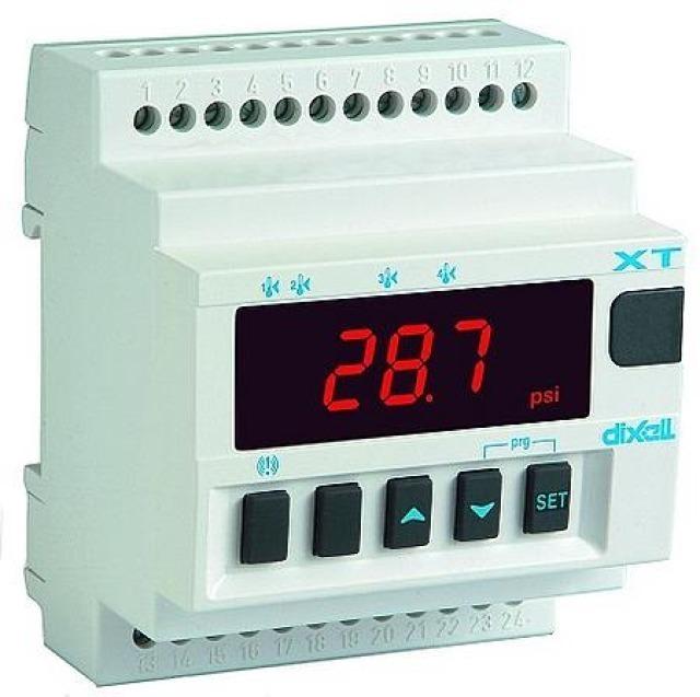Dixell / Copeland XT121D-5N0AU Feuchte-/Druckregler Hutschiene 2-Stufig 230V 4-20mA