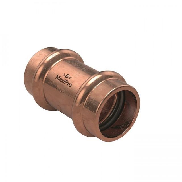 MaxiPro Muffe 22mm MPM5270 0220001 Kupfer-Pressmuffe metrisch (VPE = 2 St.)