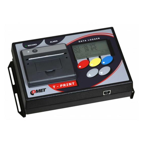 Temperaturlogger mit integriertem Drucker, 9-32V DC, (-90/+260°C)