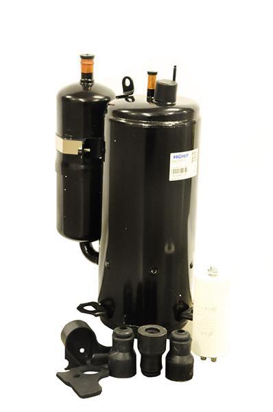Rotationskompressor HITACHI, R407C, 24390 Btu / h, CHV33YC6-U, DS60mF, 7,1kW