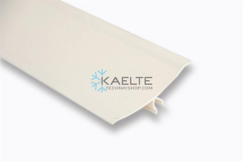 Abgerundete Ecke PVC - kleines Modell - L=4m - RAL 9002
