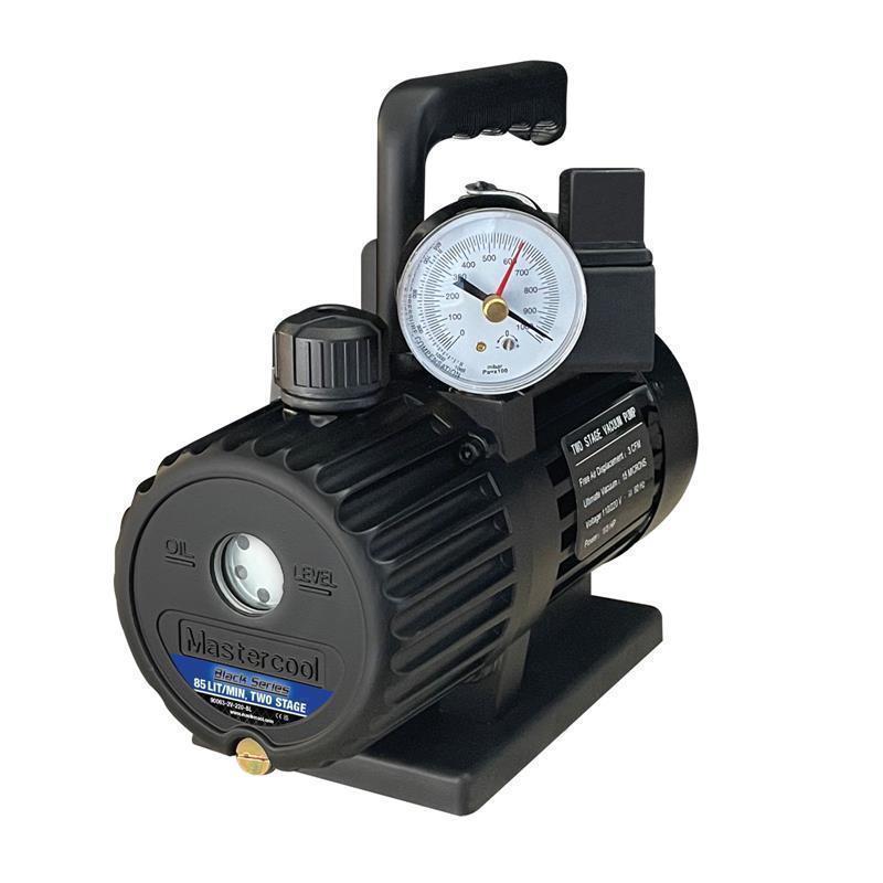 BLACK SERIES 2-STUFIGE VAKUUM PUMPE, MIT MAGNETVENTIL 340 LIT/MIN