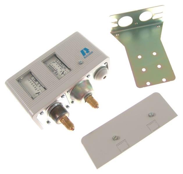 Druckschalter Ranco kombiniert O17-H4701-106, Niederdruck 0,3-7 bar, Hochdruck 7-30 bar, automatische Rückstellung