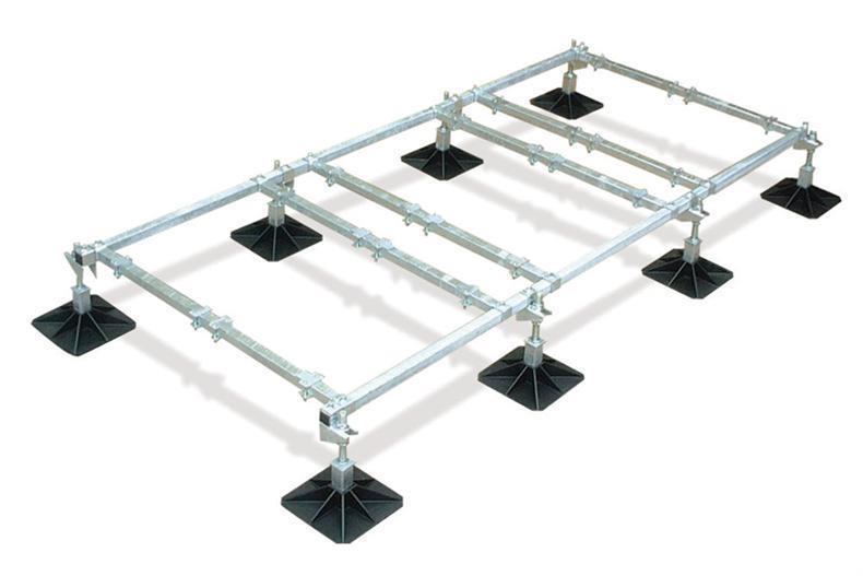 Rahmenkonstruktion 6-Einheit - 3000x1200 mm, 305 mm Fuss
